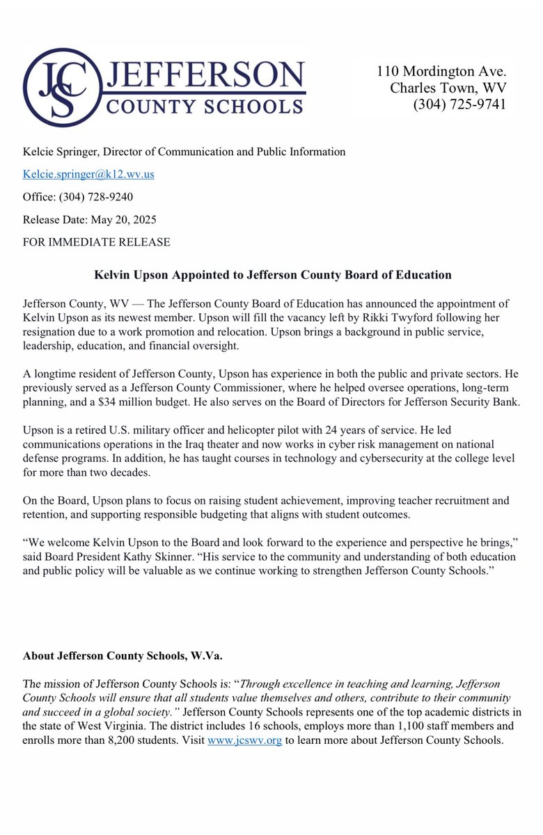 Congratulations to <a href="/klupson/">Kelvin Upson</a> on becoming a member of the Jefferson County Board of Education! 👏🏾👏🏾👏🏾 I cannot even describe what it is like having a front row seat to this remarkable life of service that he leads. His passion to serve others touches so many people on numerous