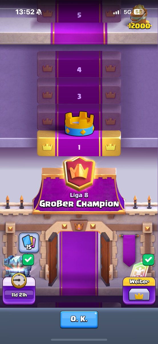 Gibt es irgendwelche guten Decks mit denen man aus Liga 8 rauskommt? Bin komplett Hardstuck