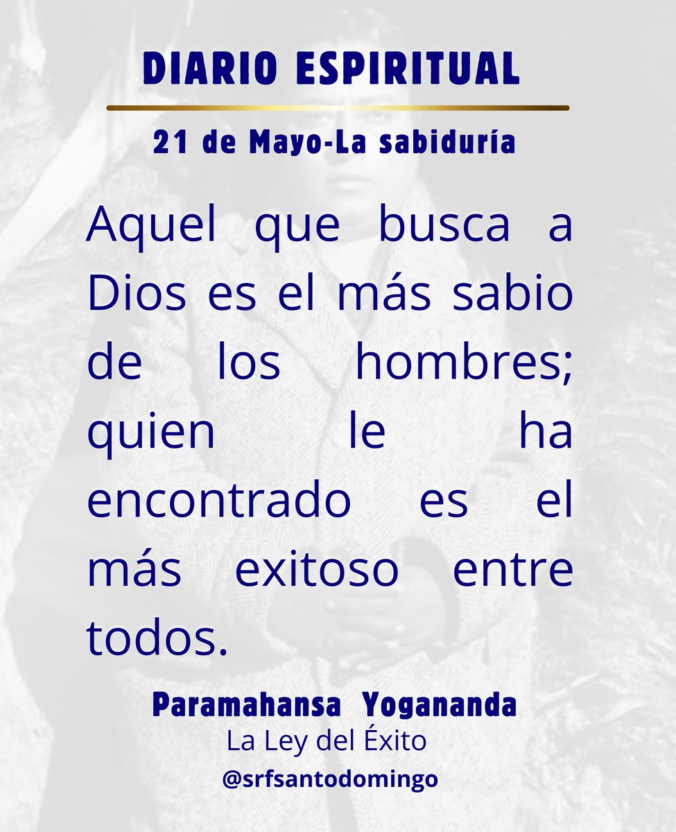 SRFsantodomingo's tweet photo. ☀️¡Buenos días! Un miércoles pleno de paz y abundantes bendiciones 🌿🌻🙏🏼
#Sabiduría #Meditación #Dios #Yoga #Gurú #KriyaYoga #Yogananda #SelfRealizationFellowship https://t.co/eGnmGOxHsQ