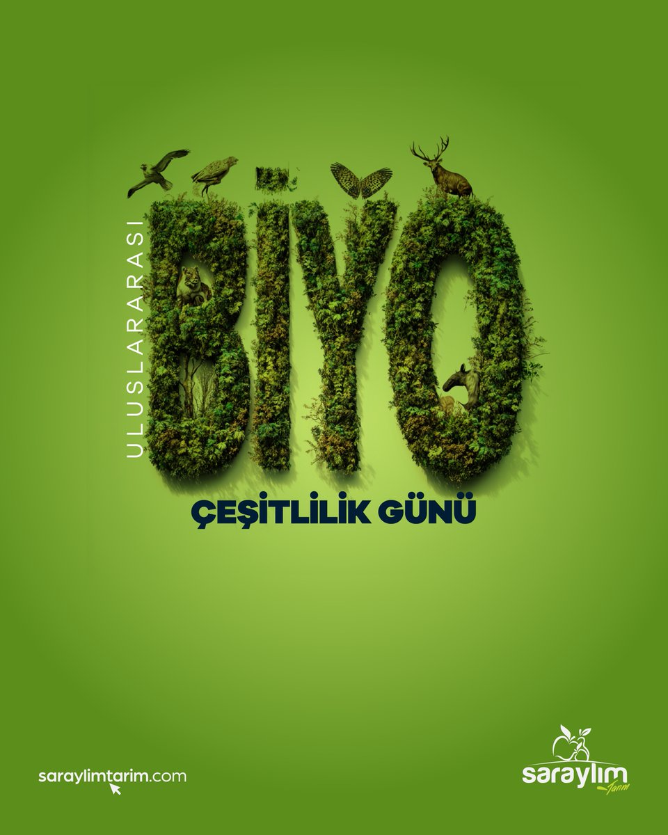 saraylimtarim's tweet photo. Uluslararası Biyolojik Çeşitlilik Günü'nde yaşamın her rengini ve doğanın mucizelerini kutluyoruz.

On International Biodiversity Day, we celebrate every color of life and the miracles of nature.

#SaraylımTarım #SürdürülebilirTarım #uluslararasıbiyolojikçeşitlilikgünü https://t.co/96wFAUNZrh