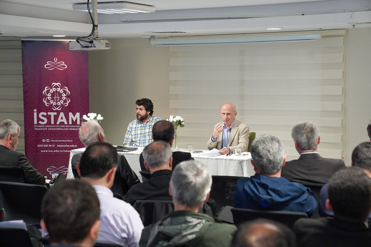 tasavvufmerkezi's tweet photo. İstanbul Sabahattin Zaim Üniversitesi ev sahipliğinde, Tasavvuf Araştırmaları Merkezi İSTAM’ın düzenlemiş olduğu Tasavvuf Anabilim Dalı Koordinasyon Toplantısı gerçekleştirildi.
#izü #istam #tasavvuf https://t.co/USqrarkHmX