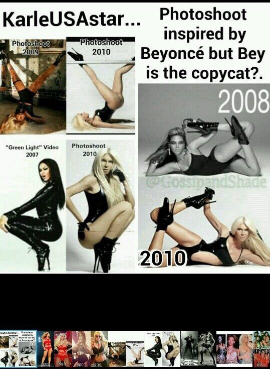 RockiSaid's tweet photo. @shannon_sense @y2kpopart Also because she has way more intention with following Bey whole look and concepts. She’s a Stan ! https://t.co/hkKKe6XyIl