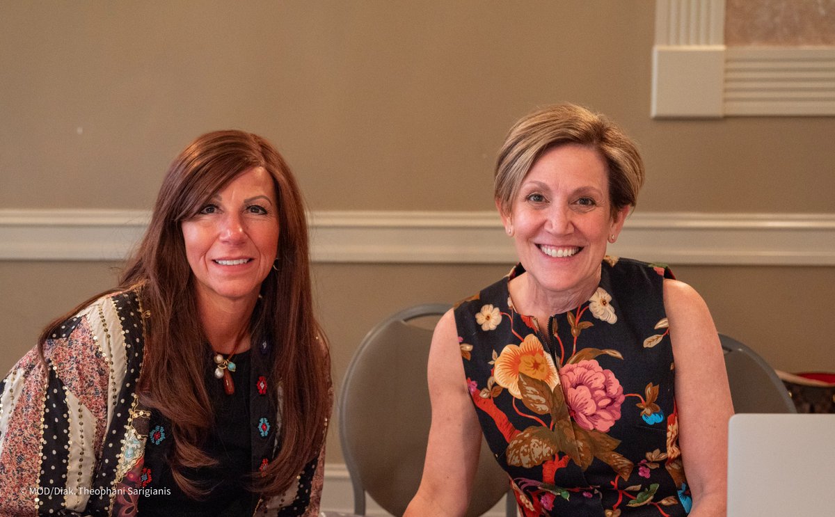 Philoptochos sisters: where faith meets friendship and compassion leads the way. 💜 These two are serving smiles and agape—one act of philanthropy at a time. #Philoptochos #ArmyofAgape #MembershipMatters 

📸 Diak. Theophani Sarigianis