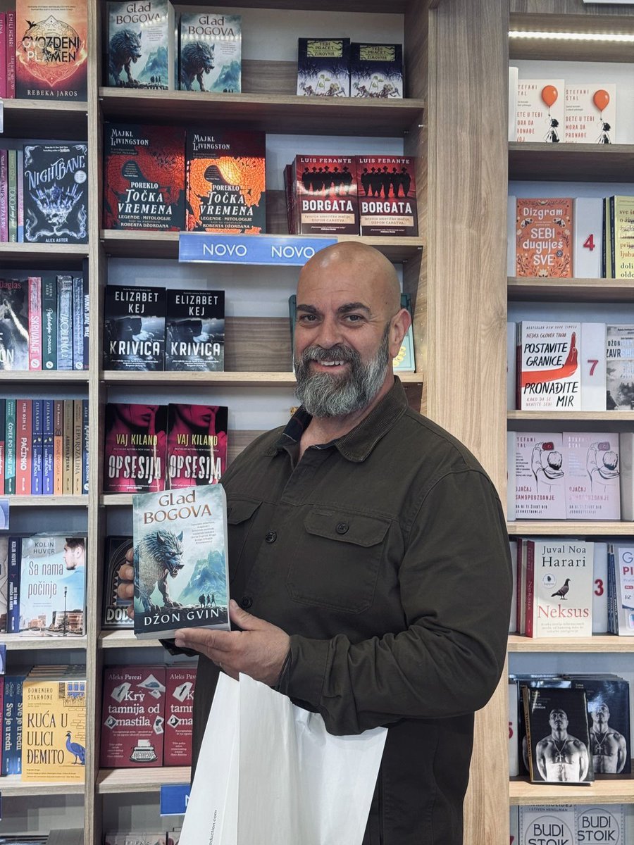 JohnGwynne_'s tweet image. I had such a wonderful time visiting Serbia with my wife for Zmajkon Festival in Niš and then a signing in Belgrade. We were looked after so well and met some amazing people. I’ll post more about this soon, but today Caroline and I are flying to France for (1/2)