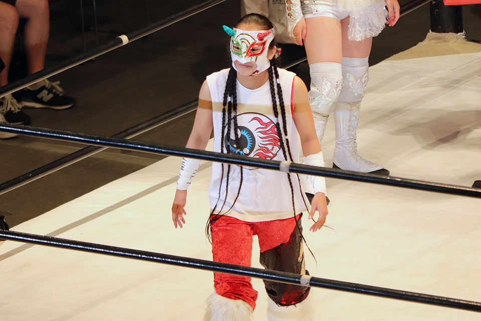chika_dahlia's tweet photo. 2025/4/27
『LUCHA FIESTA ESPECIAL』
両国国技館

第2試合
真白優希、炎華、YuuRI vs ソンヤ、CoCo、長谷川美子①

@mashiro_yuki89
#wavepro #GanPro #GanJo
#俺達のMYWAY 
#ルチャフェス https://t.co/5Dlpdvg8k3