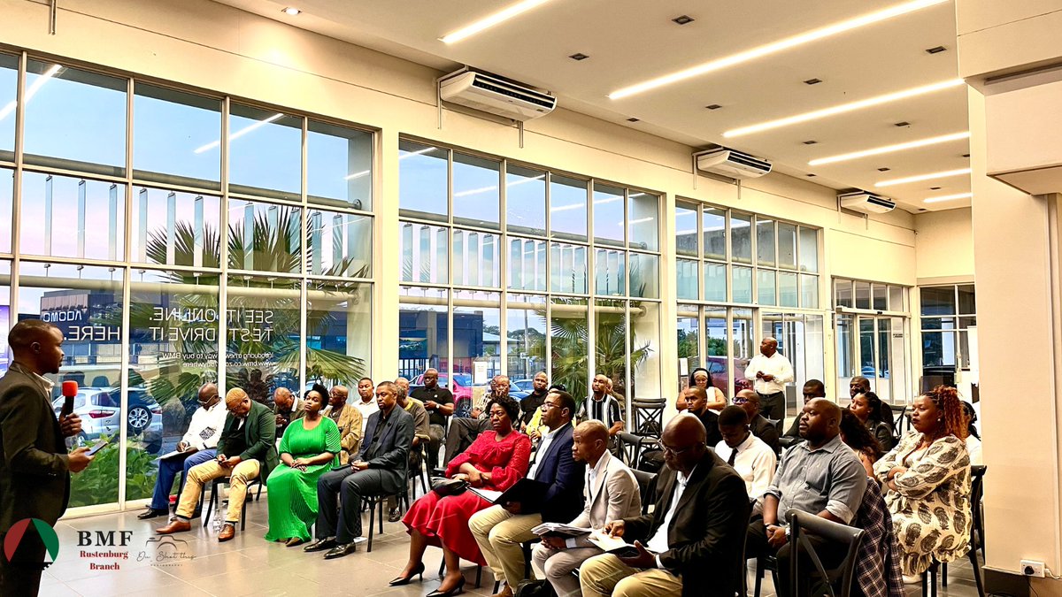 BMWRustenburg's tweet photo. We partnered with BMF, hosting a Post-SOPA discussion focused on unpacking the Premier’s address and driving actionable progress for the North West province.
Thank you to the business leaders and professionals who contributed to meaningful dialogue and forward-thinking solutions. https://t.co/hC4tgAEnOY