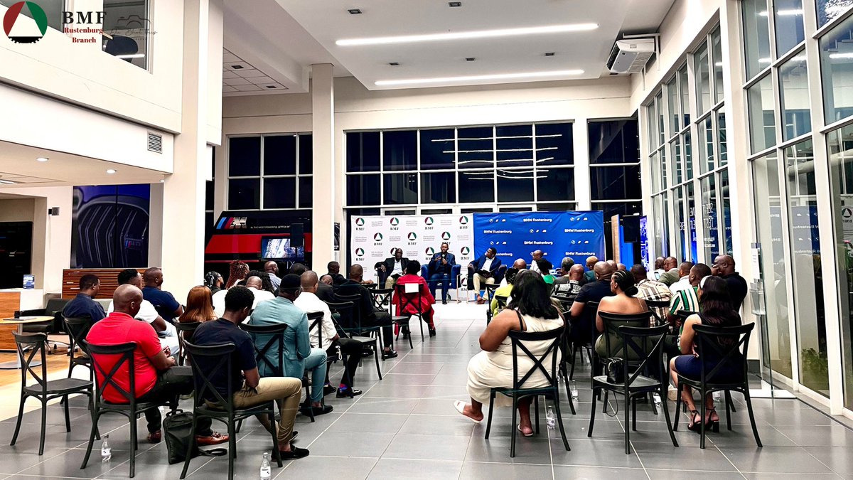 BMWRustenburg's tweet photo. We partnered with BMF, hosting a Post-SOPA discussion focused on unpacking the Premier’s address and driving actionable progress for the North West province.
Thank you to the business leaders and professionals who contributed to meaningful dialogue and forward-thinking solutions. https://t.co/hC4tgAEnOY