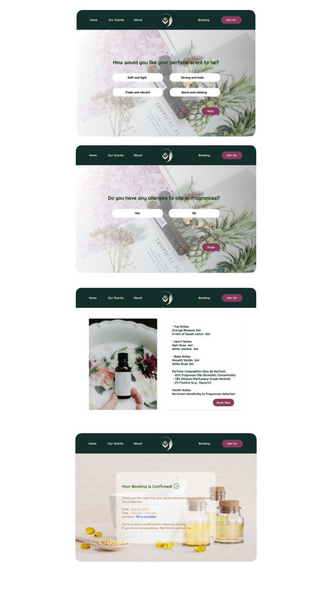 تشرفت أنا وفريقي <a href="/Am0Mu/">أميرهـ | 🧠</a> بعرض مشروعنا Terra Essence أمام لجنة التحكيم ضمن المرحلة الثانية من البرنامج <a href="/TharaAseer/">مجتمع ثراء الشبابي</a> 
وكانت مهمتي تصميم واجهات المستخدم للنموذج الأولي حيث عملت على تحويل الأفكار والرؤية إلى تجربة بصرية واضحة وسهلة الاستخدام. 

<a href="/work_corner/">WORK CORNER</a>