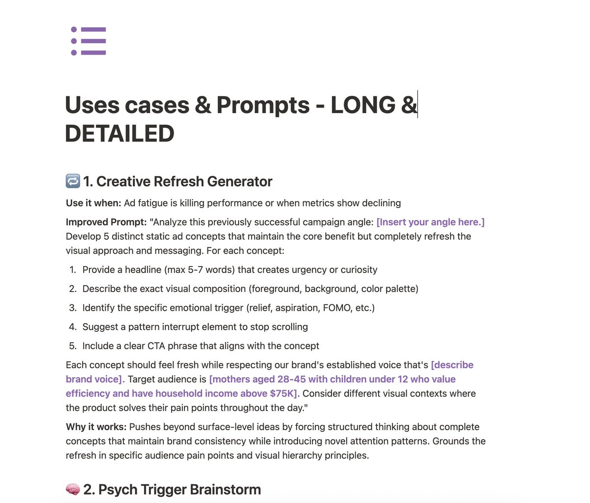 If you’re not using AI in your workflow you’re already behind with ads

That’s why I’ve created a custom AI Static Specialist GPT. An expert in your pocket, ready to optimize your ads under minutes

And now I’m giving it away for FREE including:
✅ 10 long + short-form prompts
✅