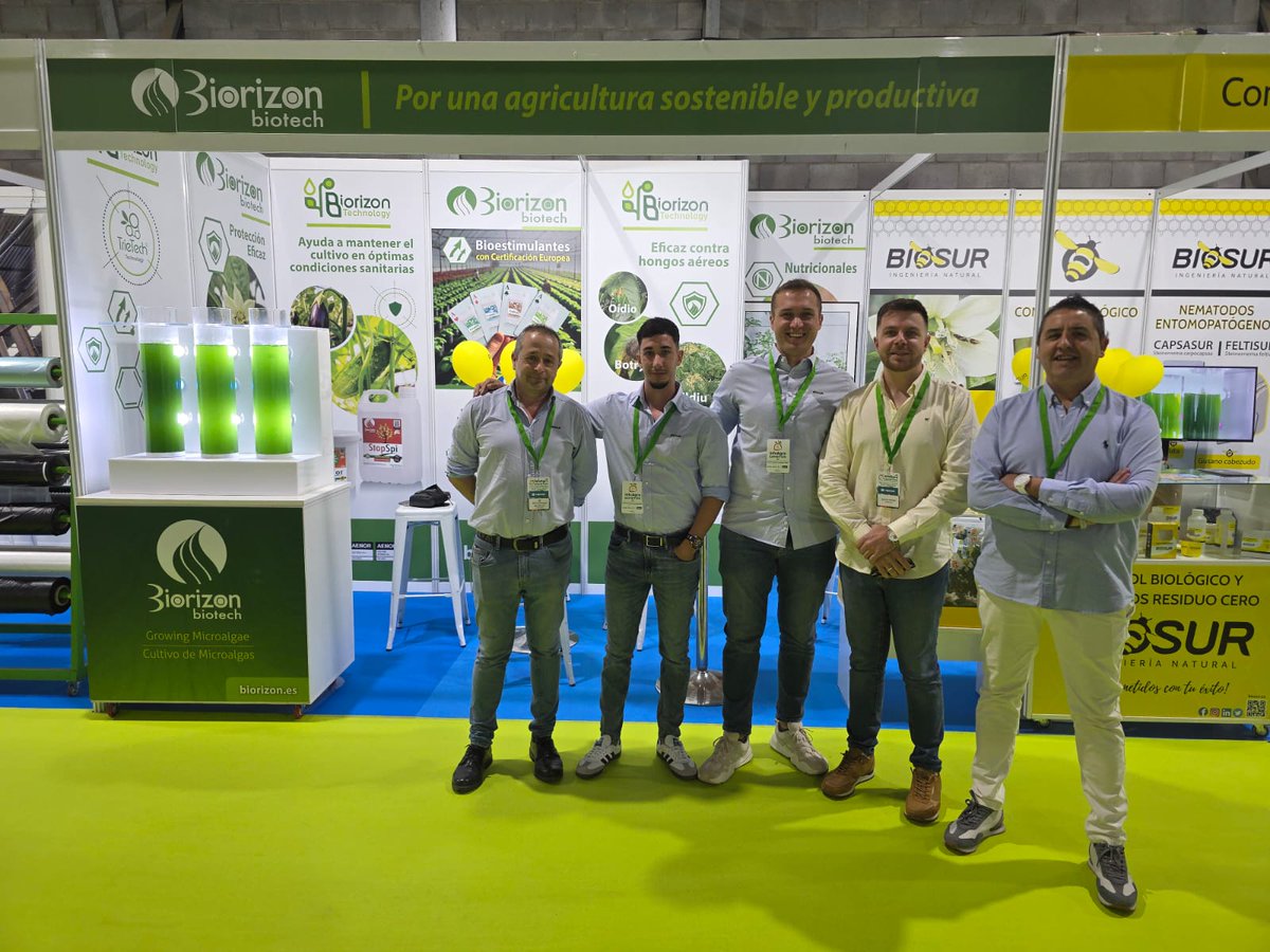 🌱 ¡Hoy comienza @Infoagro.  Te esperamos en el stand 200-201 junto a nuestro distribuidor <a href="/biosurPA/">Biosur Productos Agrícolas</a> .
Ven a conocernos y descubre nuestras innovadoras soluciones. ¡Te esperamos!
#microalgas #agriculturasostenible