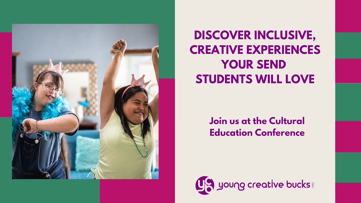 YCBucksCEP's tweet photo. 🌈 SEND teachers – discover creative, inclusive learning experiences for your students!
Join us at the YCB CPD Conference on Thurs 26 June in High Wycombe.
🎟️ FREE for Bucks schools | £50 for others
👉 https://t.co/X2KoJyQQlZ
#YCBConference2025 #SENDEducation #InclusiveTeaching https://t.co/Mddqb3Wq4y