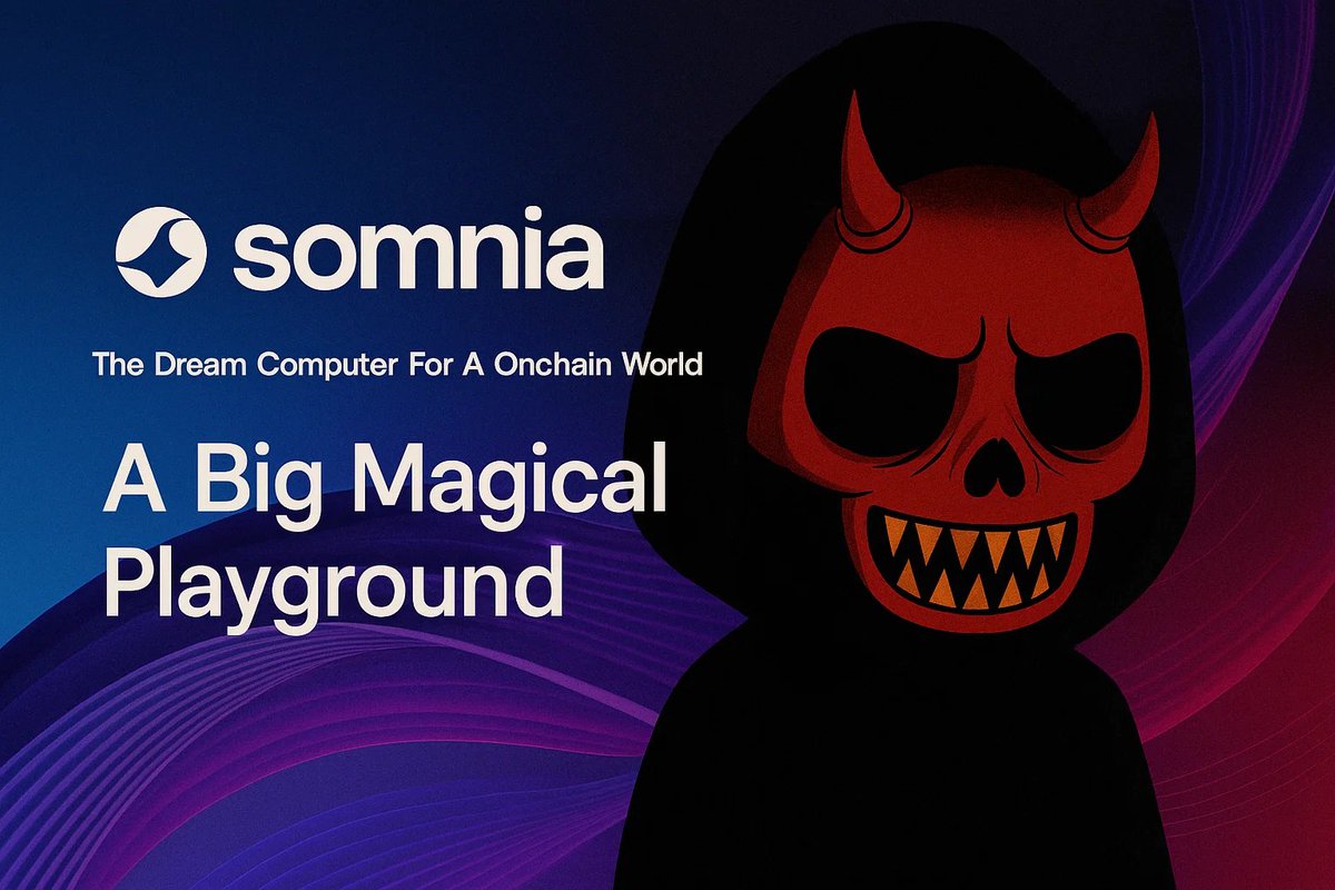 red dead (@0xfap) on Twitter photo Time to drop a simple explainer on <a href="/Somnia_Network/">Somnia - a Fully Onchain World</a>
1. Imagine a Big Magical Playground ๐ฎ
Somnia is like a HUGE magical playground where kids from all over the world can come and play fun games together, draw pictures, build cool stuff, and even talk to each other. Time to drop a simple explainer on <a href="/Somnia_Network/">Somnia - a Fully Onchain World</a>
1. Imagine a Big Magical Playground ๐ฎ
Somnia is like a HUGE magical playground where kids from all over the world can come and play fun games together, draw pictures, build cool stuff, and even talk to each other.