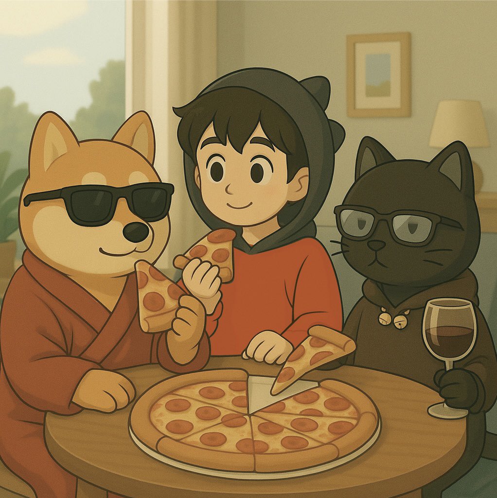 披萨节将近，你收到披萨了吗？🍕

独乐乐不如众乐乐，今天我联合<a href="/MemeticMonk_/">$hit Caster</a> <a href="/JITUI_Bnb/">鸡腿🍗｜BNB_SOL｜🔆Bird🕊️</a> 两位老师为大家送出10份披萨🍕🍕🍕

🎁10×10u

抽奖条件：
关注<a href="/MemeticMonk_/">$hit Caster</a> <a href="/JITUI_Bnb/">鸡腿🍗｜BNB_SOL｜🔆Bird🕊️</a>  <a href="/five_xiaowu/">是掘金小五不是five（🍪，⚡，🔆）</a> 
点赞评论转发这条推特并且在评论区分享出分享出你和大饼🍕的故事。

我会从评论区抽十名幸运观众！