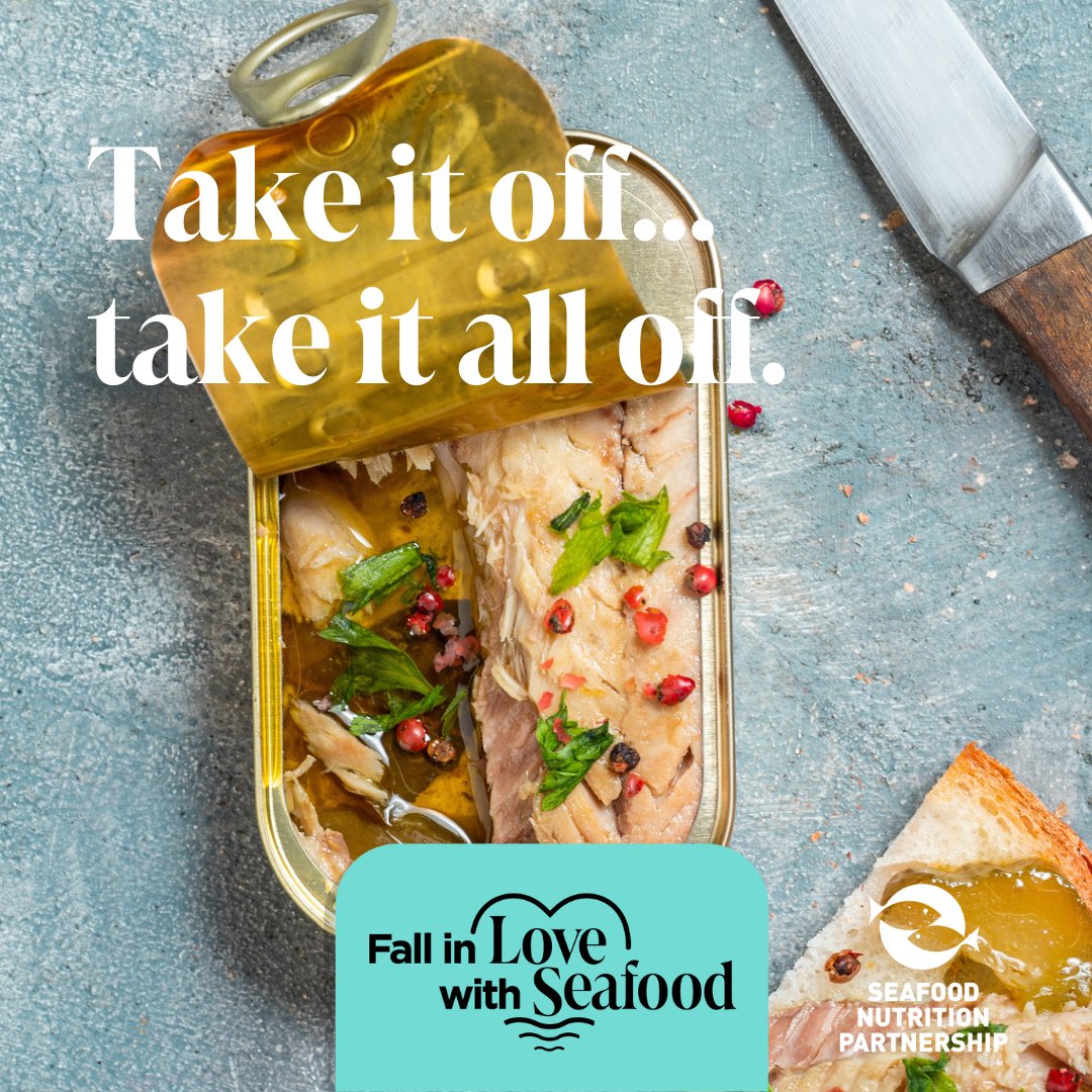 Seafood4Health's tweet image. Uncover a new love for seafood when you peel back the lid on tinned and canned seafood: bit.ly/3vj67I5
#tuna #tunarecipes #cannedtuna #tinnedfish #loveseafood #fallinlovewithseafood #seafood #seafoodrecipe #seafoodrecipes #Seafood4Health #Seafood2xWk #Omega3s