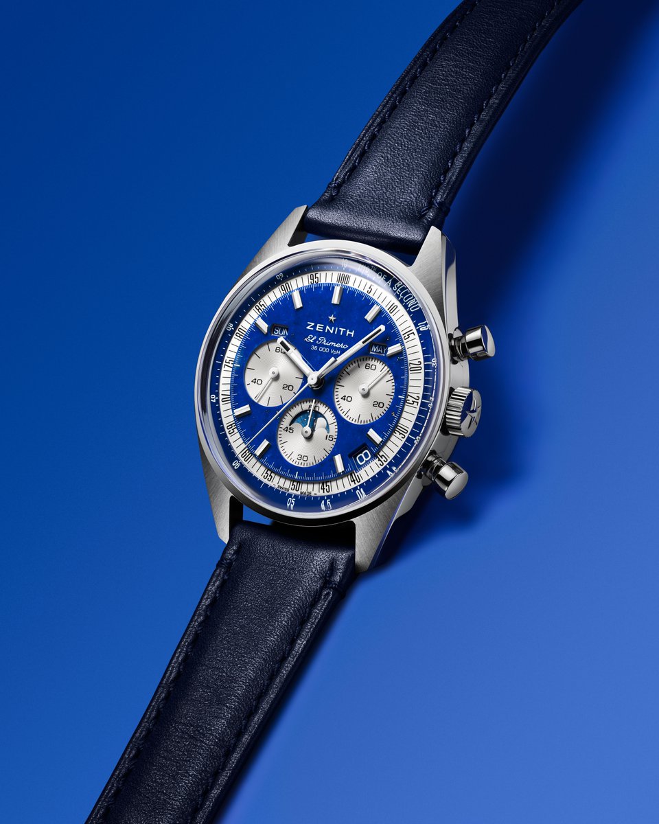 #ZenithChronomaster: A legacy of excellence continues with the new Triple Calendar. The lapis lazuli dial echoes our celestial origins. Where heritage meets innovation.
#ZenithWatches #Zenith160Years #ElPrimero