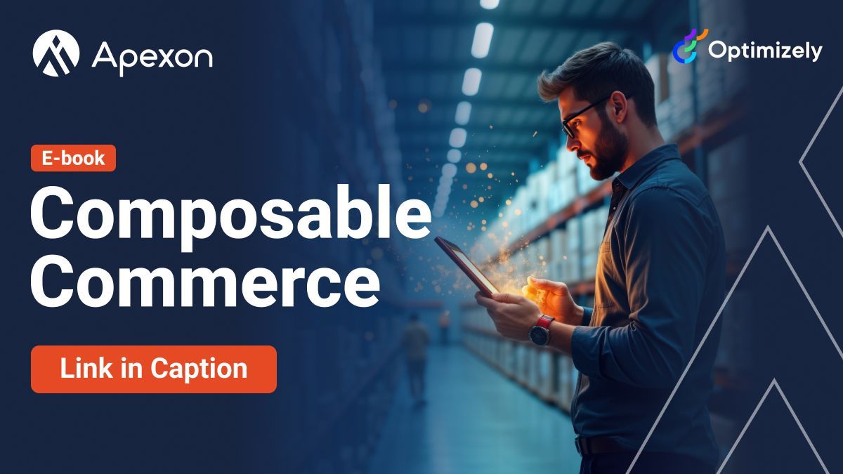 ApexonGlobal's tweet image. 🚀 Apexon presents Composable Commerce Unleashed! Transform retail with scalable solutions, in collaboration with Optimizely. Download now: apexon.com/resources/eboo… #ComposableCommerce #ApexonLeads