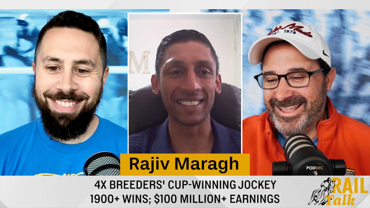 Rail Talk (@rail_talk) on Twitter photo This week on Rail Talk @JoebiancaWPT and @Jongreen2022 are back from #150Preakness and welcome multiple Breeders’ Cup-winning jockey and expert riding analyst <a href="/RajivMaragh/">Rajiv Maragh</a> in the midst of a slew of jockey-related controversies.
youtu.be/nDi4-gaB0n4 This week on Rail Talk @JoebiancaWPT and @Jongreen2022 are back from #150Preakness and welcome multiple Breeders’ Cup-winning jockey and expert riding analyst <a href="/RajivMaragh/">Rajiv Maragh</a> in the midst of a slew of jockey-related controversies.
youtu.be/nDi4-gaB0n4