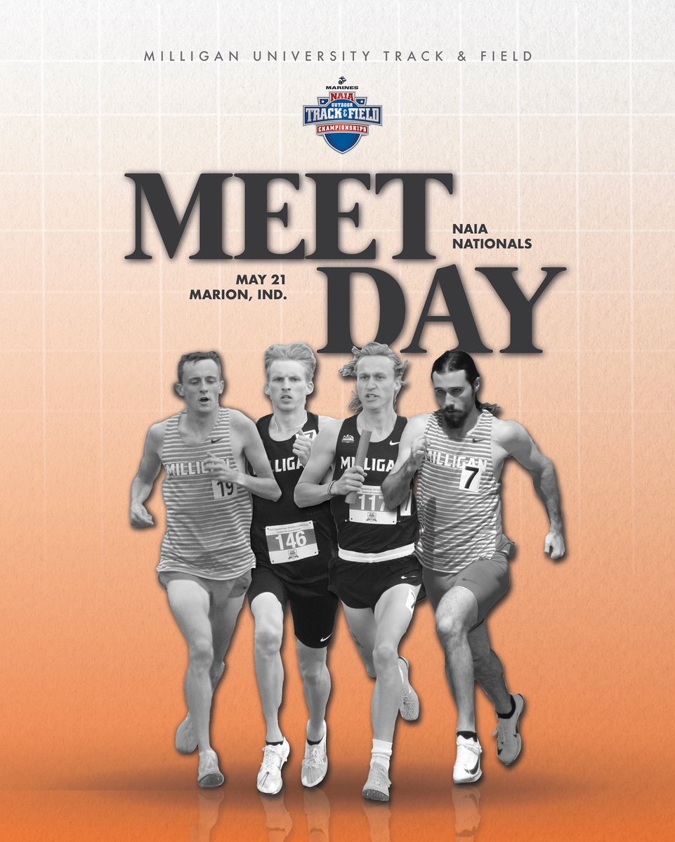 Milligan University Athletics (@milliganbuffs) on Twitter photo ๐๐ฎ๐ 1๏ธโฃ ๐ผ๐ณ ๐ก๐ฎ๐๐ถ๐ผ๐ป๐ฎ๐น๐ ๐ณ๐ผ๐ฟ <a href="/milliganxctf/">Milligan University XC/TF</a> ๐๐จ
โข
โข
โข
๐๏ธ: May 21-23
โฑ๏ธ: live.crossroadstiming.com ๐
๐: Marion, IND.
๐: Milliganbuffs.com
#buffnation ๐ฆฌ ๐๐ฎ๐ 1๏ธโฃ ๐ผ๐ณ ๐ก๐ฎ๐๐ถ๐ผ๐ป๐ฎ๐น๐ ๐ณ๐ผ๐ฟ <a href="/milliganxctf/">Milligan University XC/TF</a> ๐๐จ
โข
โข
โข
๐๏ธ: May 21-23
โฑ๏ธ: live.crossroadstiming.com ๐
๐: Marion, IND.
๐: Milliganbuffs.com
#buffnation ๐ฆฌ