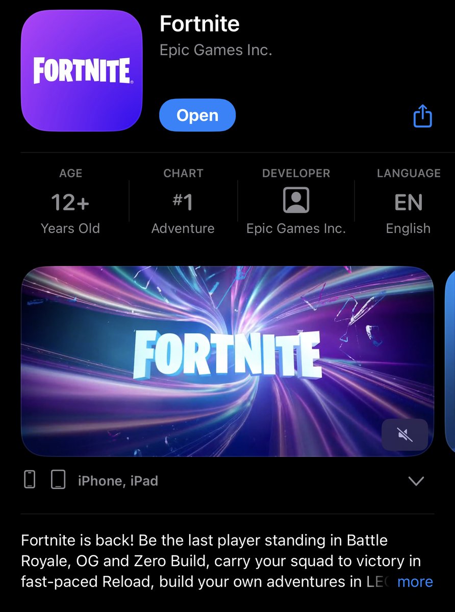 How we feeling about Fortnite's return to the App Store?

Is Fortnite truly back on mobile?