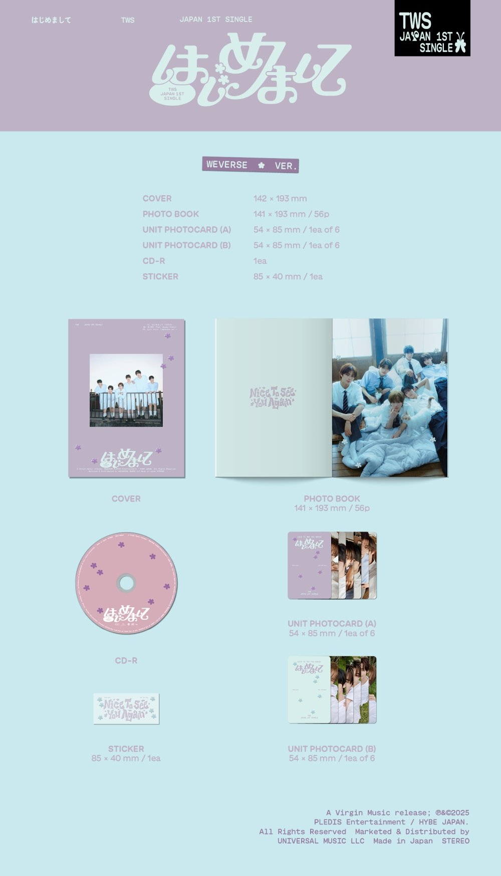 TWS | 투어스 Tws Shinyu Dohoon poca and birthday box on