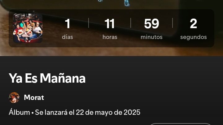 Ya es mañana!!!! (literalmente)