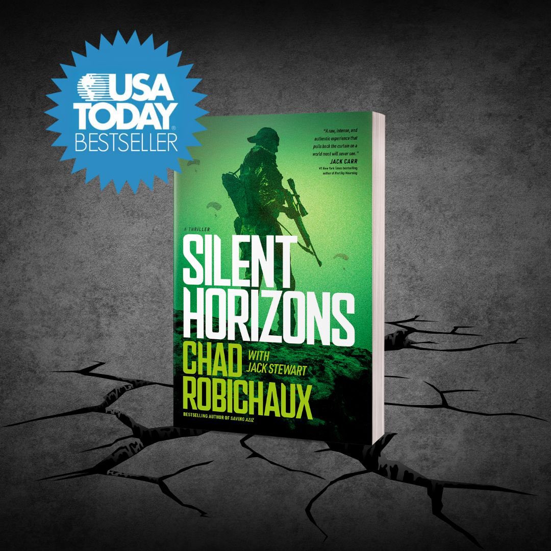 Thank you to everyone who went out and made #SilentHorizons a <a href="/USATODAY/">USA TODAY</a> bestseller! <a href="/ChadRobo/">Chad Robichaux</a> and I are excited to bring you more Foster Quinn! <a href="/TyndaleHouse/">Tyndale House</a> <a href="/Crazy4Fiction/">Tyndale Fiction</a>
