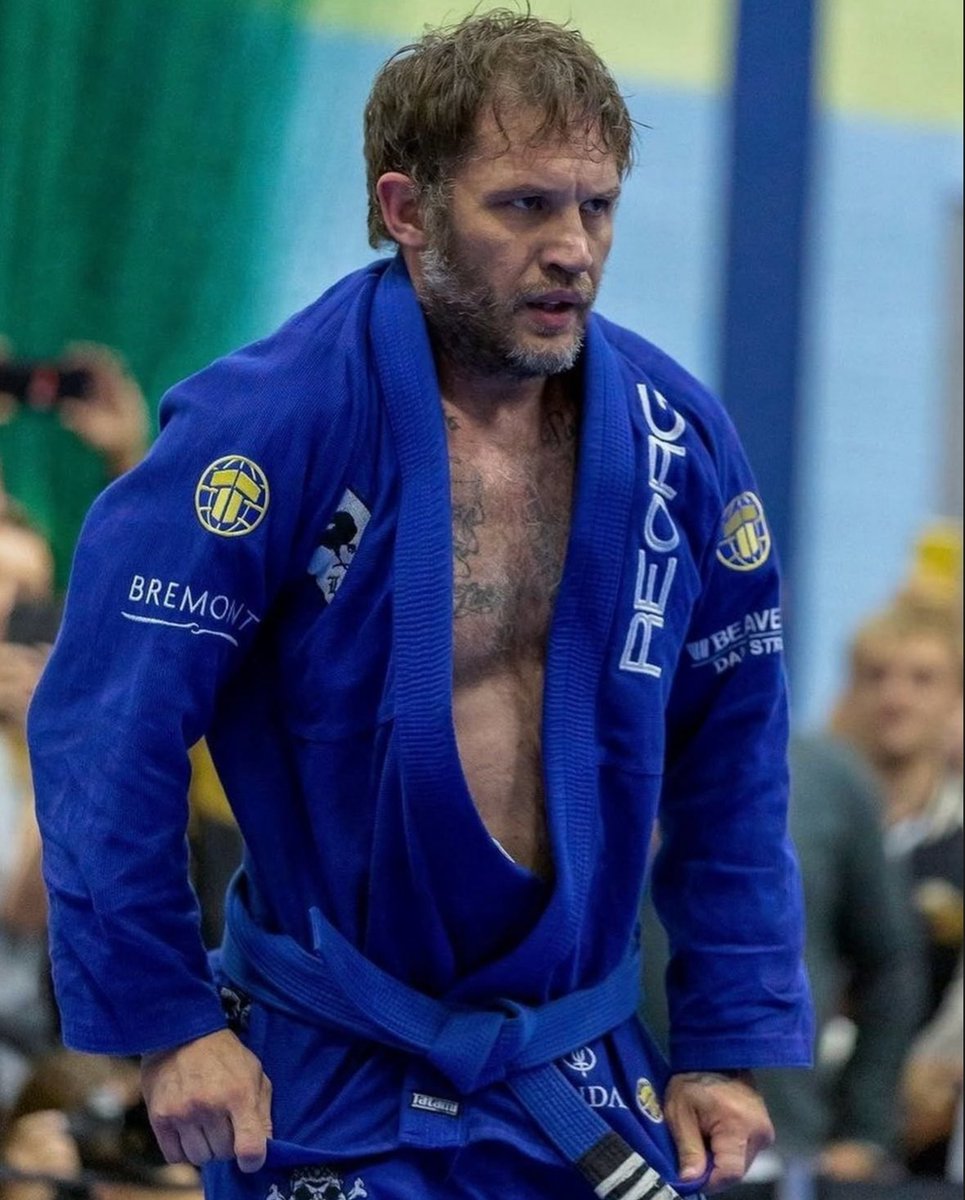 Hardydoingstuff's tweet image. Tom Hardy secretly entering and winning a Brazilian Jiu Jitsu Championship in 2022