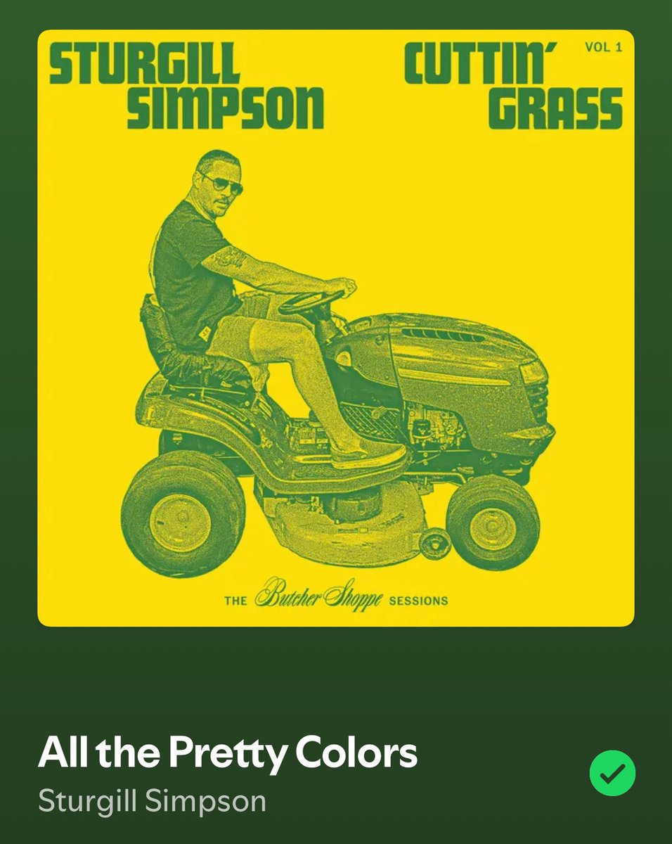 I pretend like I’m okay but deep down I’m still mad at the gods for not giving us a Stugrass tour with the hillbilly avengers