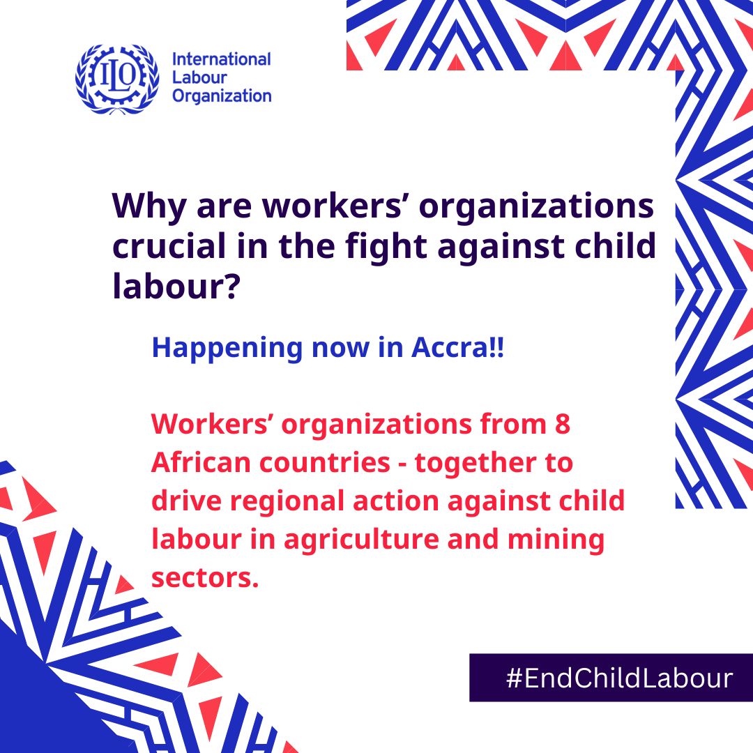 Child labour is a direct consequence of poor wages, lack of jobs, and informal work. Trade unions can change that — by pushing for policies that prioritize people over profit!

Today we are highlighting actions that work:

✅ Including child labour clauses in collective