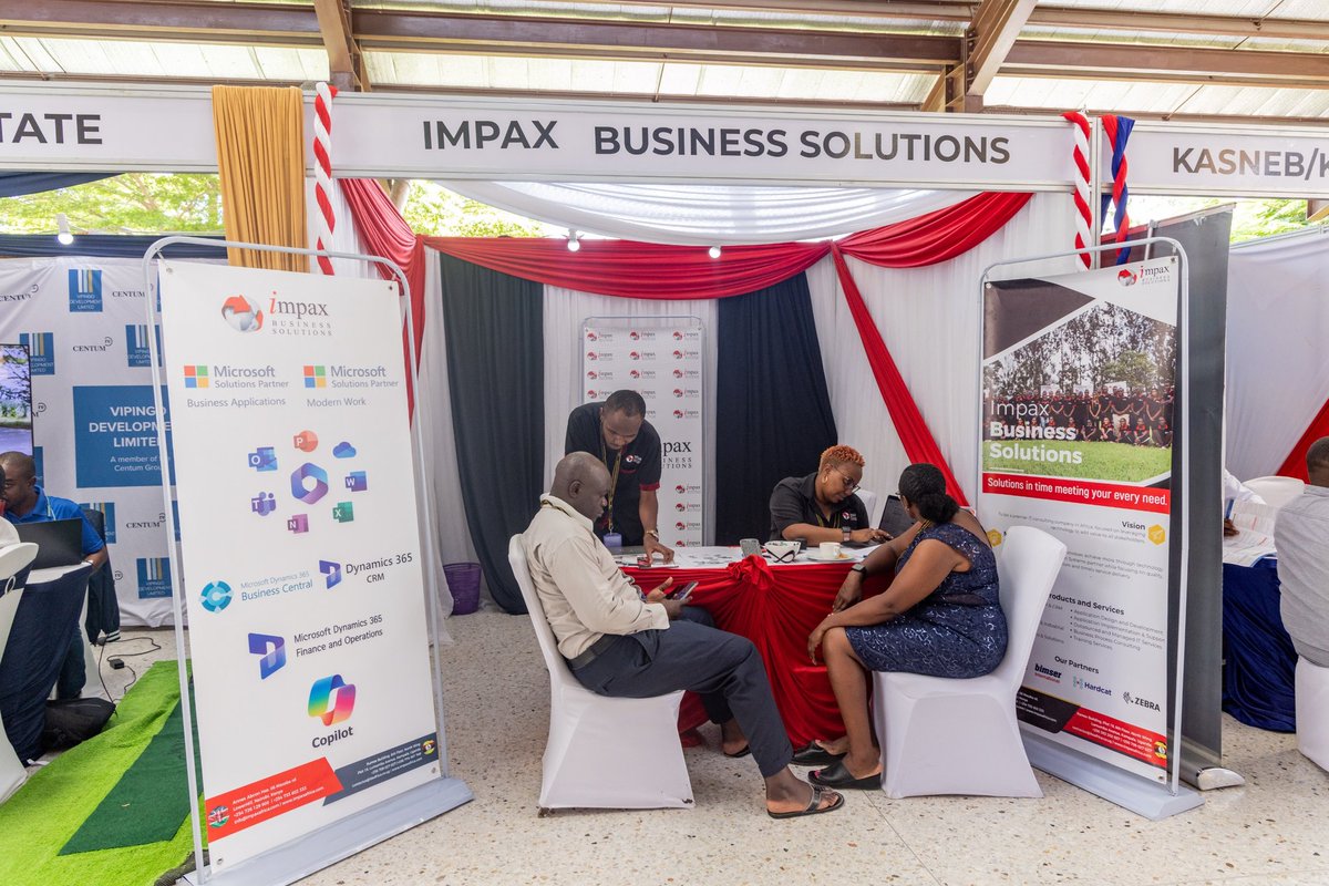 ICPAK_Kenya's tweet photo. @KASNEB_FDN @CentumRE @kcauniversity @UnicafUni Visit the @ImpaxLtd Business Solutions desk at the ongoing #ICPAK42ndAnnualSem Edition 1 and discover digital solutions to streamline your business operations. ^CA https://t.co/rJ8uVJ7yAC