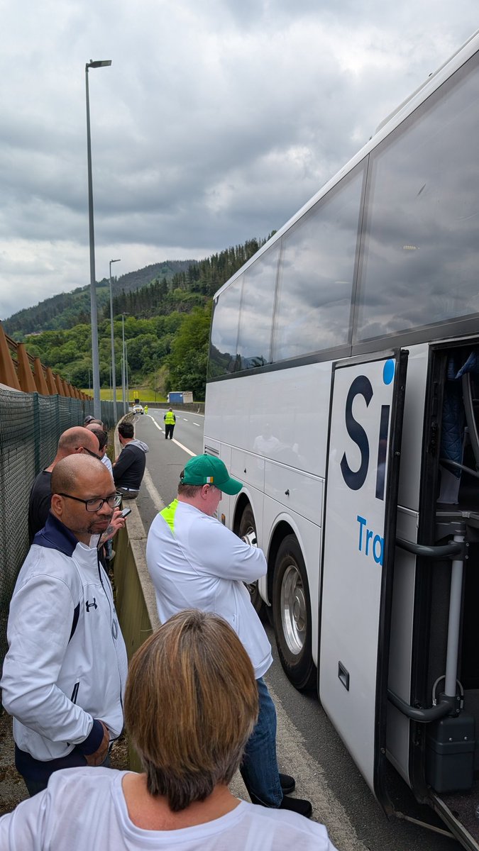 Safe to say that the journey to Bilbao hasn't gone perfectly