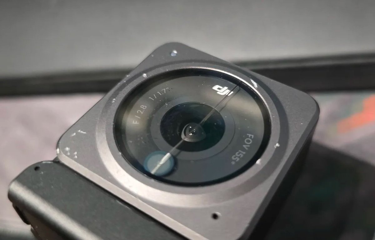 Today I cracked the lense of my DJI action camera from it simply dropping from a poorly done mounting on my bike onto a gravel road - hmm.. somehow didn't expect myself to hear those words.. *lesson learned*