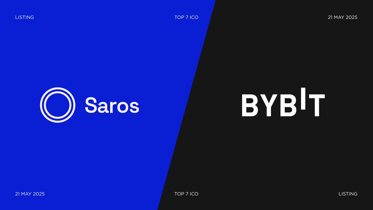 top7ico's tweet photo. Saros #SAROS perpetual contract is live on #BybitFutures

$SAROS perp futures contract with up to 12.5x leverage is live on Bybit Futures. Early in May, Saros reached over $60M in TVL on Saros Garden.

Saros Finance is a Solana-based Unified Suite of DeFi Products with three fundamental building blocks: SarosSwap (AMM), SarosFarm, and SarosStake.