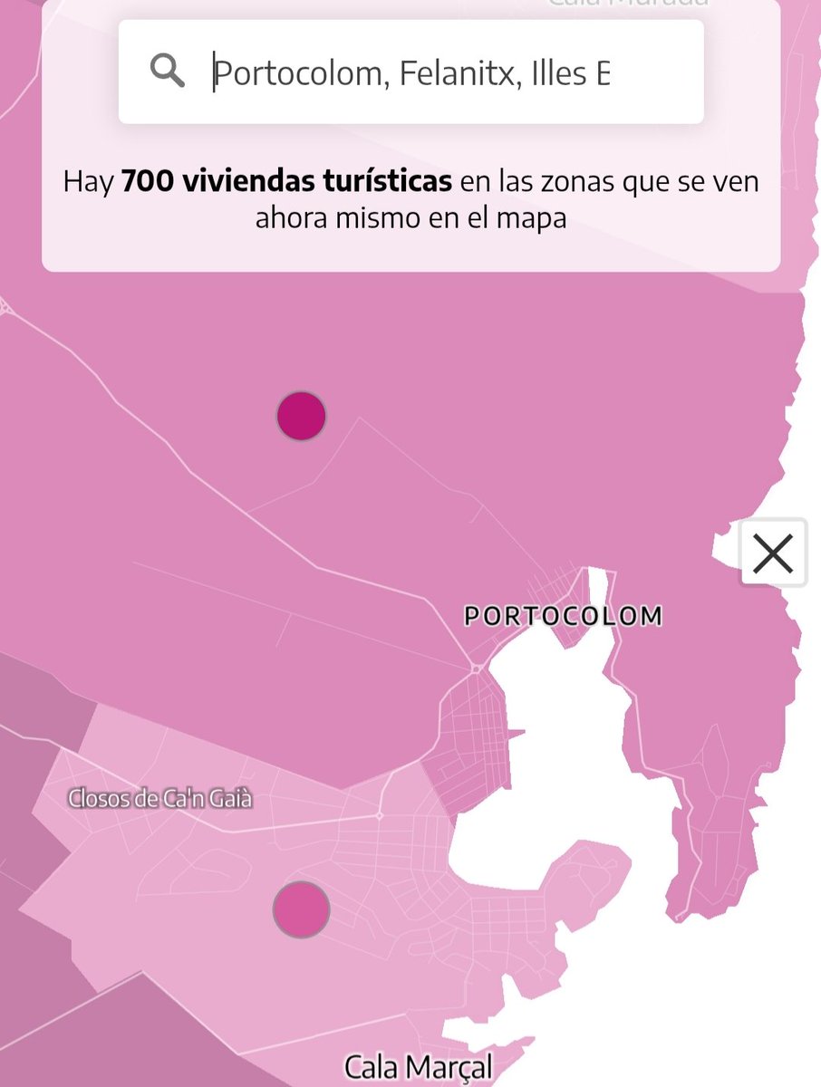 Jaumeao's tweet photo. A Portocolom som 4.600 persones empadronades. Ido ja tenim 700 habitatges turístics. Entre hoteleres i lloguer turístic superam les 6.000 places. Hem perdut el cap i el poble. https://t.co/SmZuhhaLzN