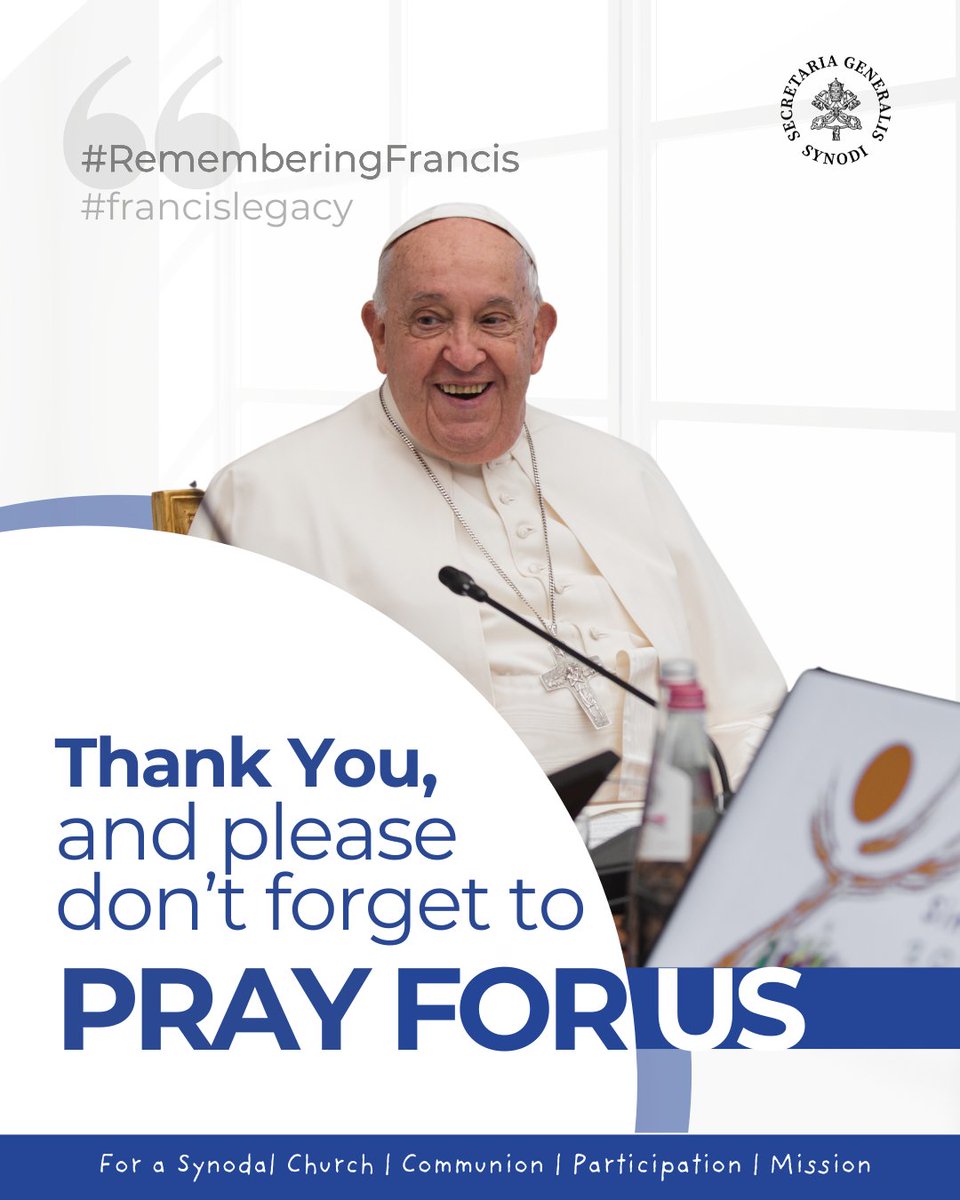 Remembering with gratitude the life of Pope Francis | Thank you and now don't forget to pray for us!
#PopeFrancis