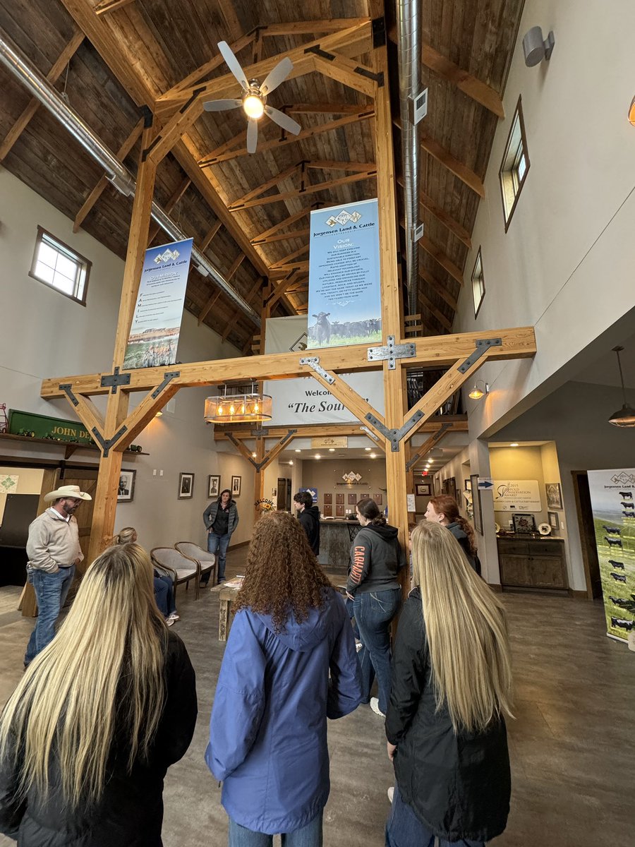 kacie_mccarthy's tweet image. 2025 Study Tour w/ @unlbeefscholars
Jorgensen Land & Cattle, a fourth-generation family operation that has built a viable legacy thru innovation and diversification —in genetics, in soil, and in experience.