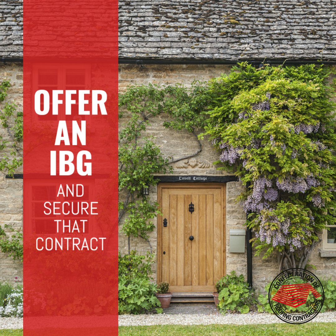 An Insurance Backed Guarantee is an Insurance Policy that will honour the terms of the guarantee you provide to your customers for both materials and Workmanship should your business cease trading.

📞01206 306600
📧  membership@corc.co.uk
 
 #IBG #insurance #policy #workmanship