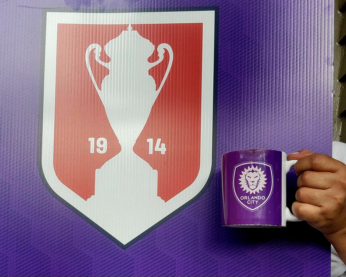 fredofigue's tweet photo. US Open Cup Match Day! 💜☕️
#VamosOrlando #WeWantTheCup
@OrlandoCitySC @opencup https://t.co/tCfTrEVkCX