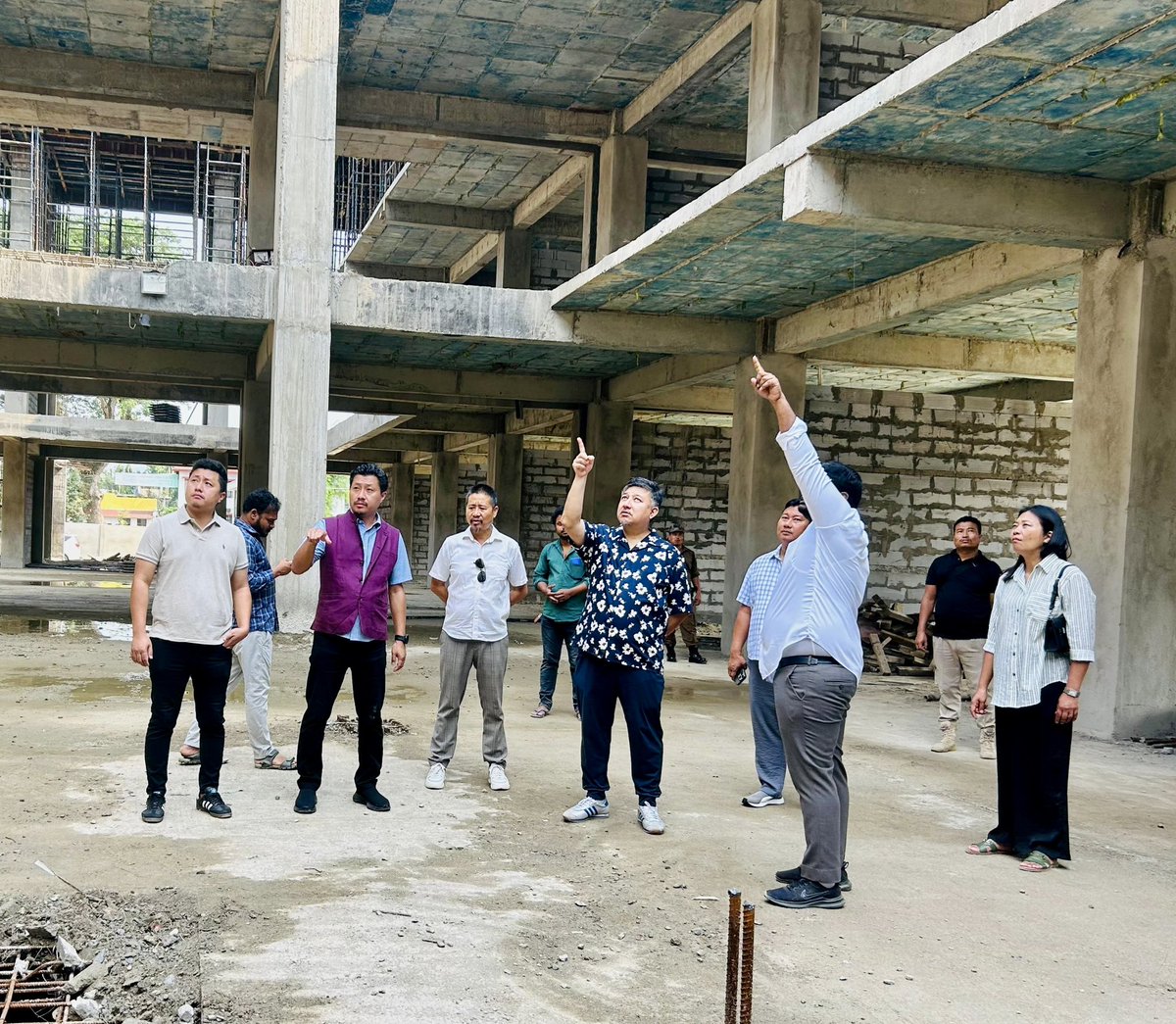 abumetha's tweet photo. Happy to join Honble Advisor for Industries & Commerce Madam @Hekani in our visit to the site of the upcoming Unity Mall, which is under active development. 

This project which is being implemented under the vision of Honble @PMOIndia Shri. @narendramodi Ji  is going to be a flagship program that will be a big boost to investment diversification and employment generation in Nagaland. The policy of One District One Product (ODOP) and the vision to bring entire India under one roof is going to be a great new benchmark. 

Happy to note that under the guidance of @CmoNagaland Shri. @Neiphiu_Rio, the project is making excellent progress with high quality works, best practices and sustainable plans. 

Looking forward to the empowerment of our youth, entrepreneurs, manufacturers of local indigenous products and the entire eco-system of economic and industrial activity.