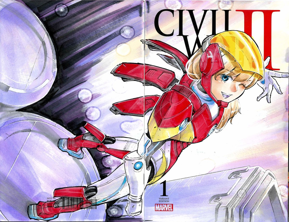 「#gwenverse iron gwen」|吉宮ROのイラスト
