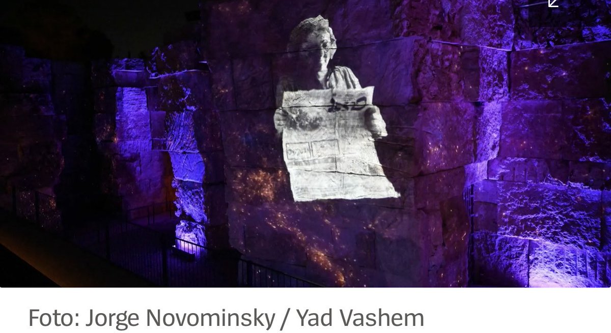 Wenzel Michalski (@wenzelmichalski) on Twitter photo In <a href="/yadvashem/">Yad Vashem</a> zeigt eine neue State of the Art-Projektion jüdisches Leben in seiner ganzen Vielfalt: von den Schtetln in Osteuropa zur jüdischen Avantgarde in Wien und dem liberalen Judentum in Deutschland. <a href="/schultchristoph/">Christoph Schult</a> beschreibt’s im <a href="/derspiegel/">DER SPIEGEL</a> ⬇️
spiegel.de/politik/deutsc… In <a href="/yadvashem/">Yad Vashem</a> zeigt eine neue State of the Art-Projektion jüdisches Leben in seiner ganzen Vielfalt: von den Schtetln in Osteuropa zur jüdischen Avantgarde in Wien und dem liberalen Judentum in Deutschland. <a href="/schultchristoph/">Christoph Schult</a> beschreibt’s im <a href="/derspiegel/">DER SPIEGEL</a> ⬇️
spiegel.de/politik/deutsc…