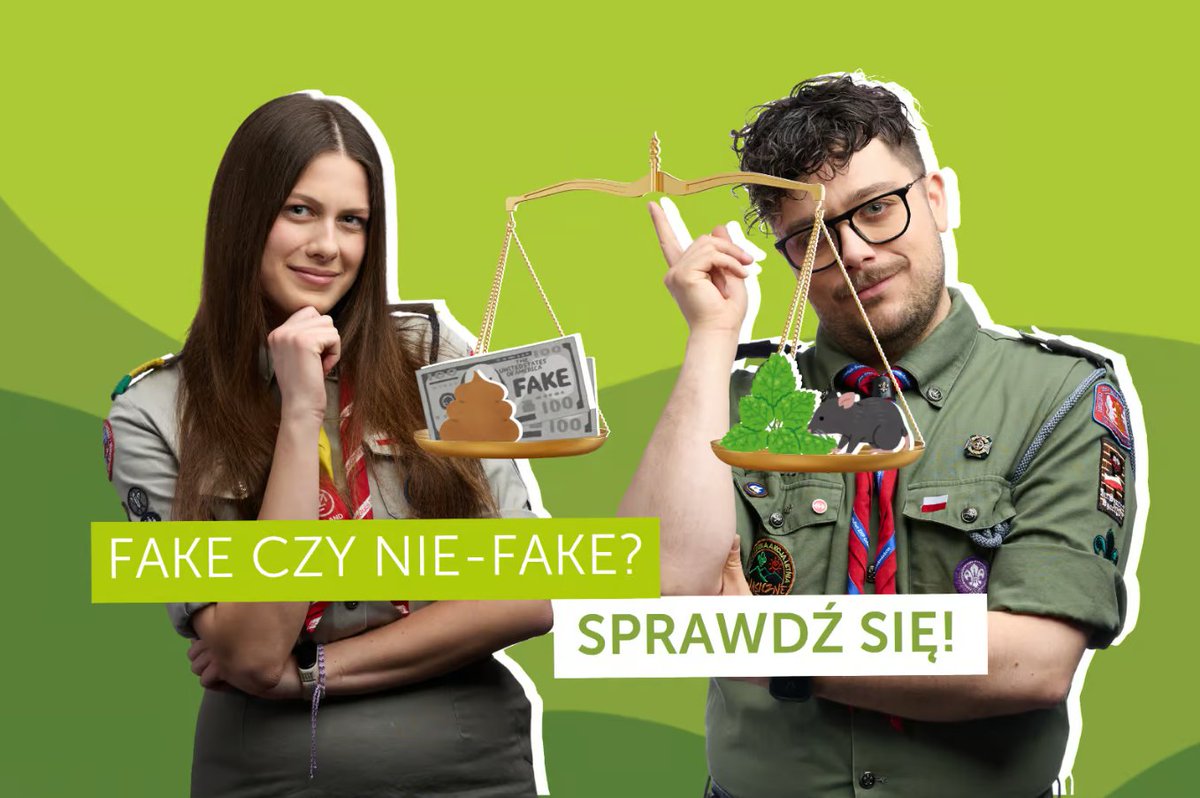 Fake czy fakt? Sprawdź, czy odpowiesz na 10 pytań w teście na tropienie prawdy! 
➡️ Sprawdź artykuł od #ZHP z konkretnymi narzędziami do nauki o fact-checkingu:
zhp.pl/fake-czy-nie-f…