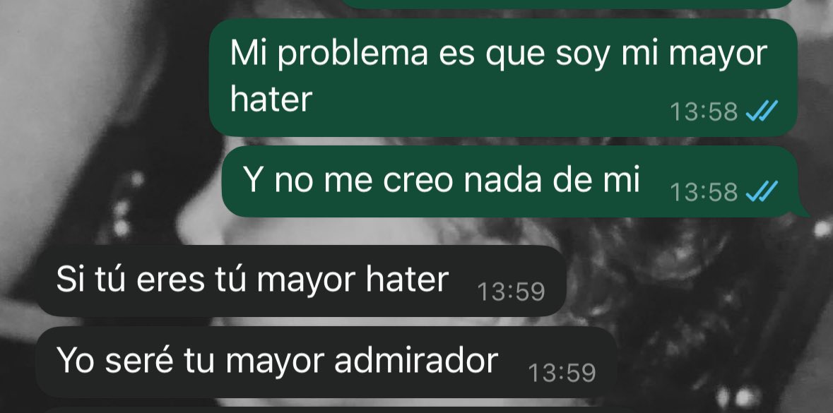 Evamoli98's tweet photo. Lo más bonito que me podían decir hoy 🖤 https://t.co/y4hM6BL65t