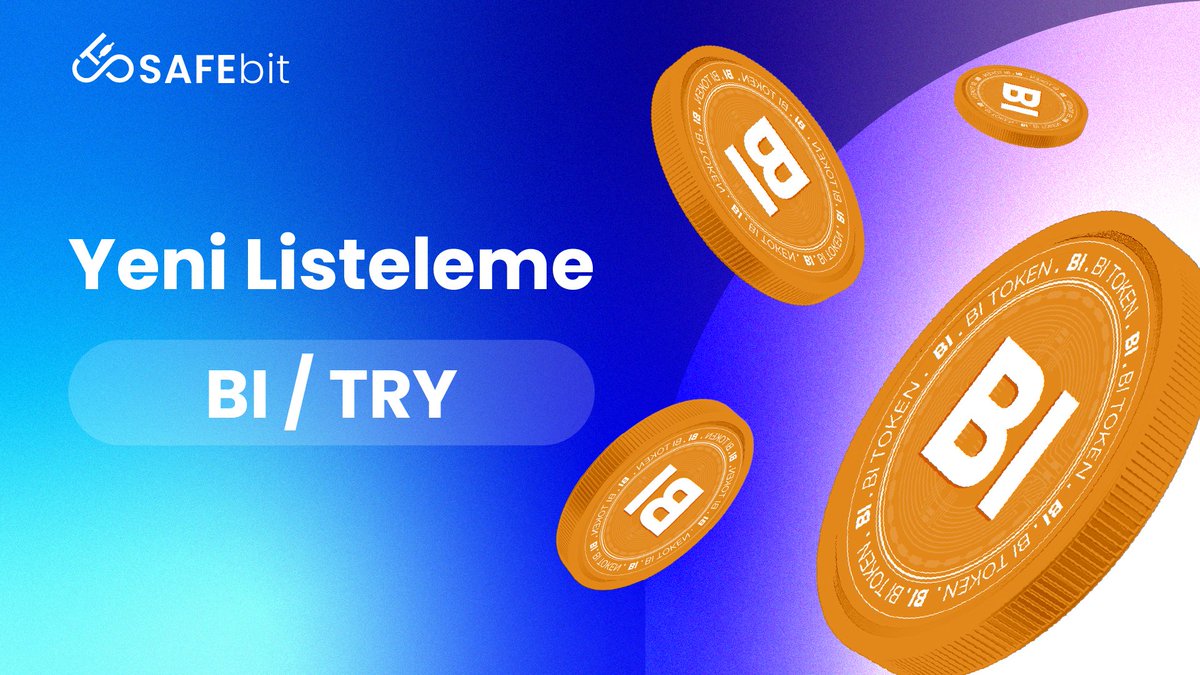 safebitcom's tweet photo. BI Token (BI), 28 Mayıs’ta listeleniyor
⏰ Saatine ise topluluk karar veriyor.
📊 Alıntılanan gönderideki ankete katıl
Bir topluluk projesi olan BI Token'in listelenme saatini sen belirle!
#BIToken $BI #SAFEbit https://t.co/ODMj8UpYjk