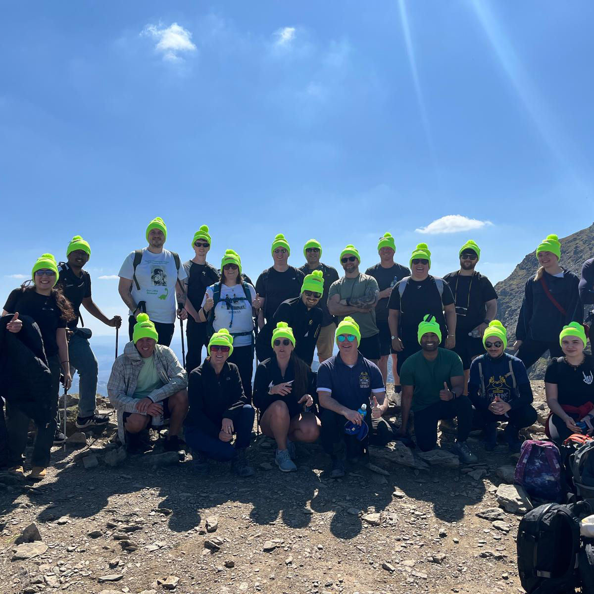 ChallengeC's tweet photo. From Enfield to the summit of Snowdon ⛰
32 from @BrowneGroupUK took on the Llanberis Path in support of @CHUMSCharity — and smashed it.
Proud to support such a brilliant team with Challenge Central.
#SnowdonChallenge #CHUMSUK #TeamTrek #ChallengeCentral https://t.co/fcFfiD5v1X