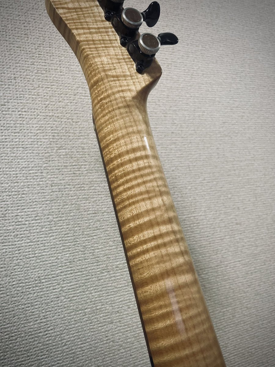 __Blue_Blue__'s tweet photo. 持ってるギターで一番杢目すごいのはこの子です https://t.co/0Wc9c0F2u5