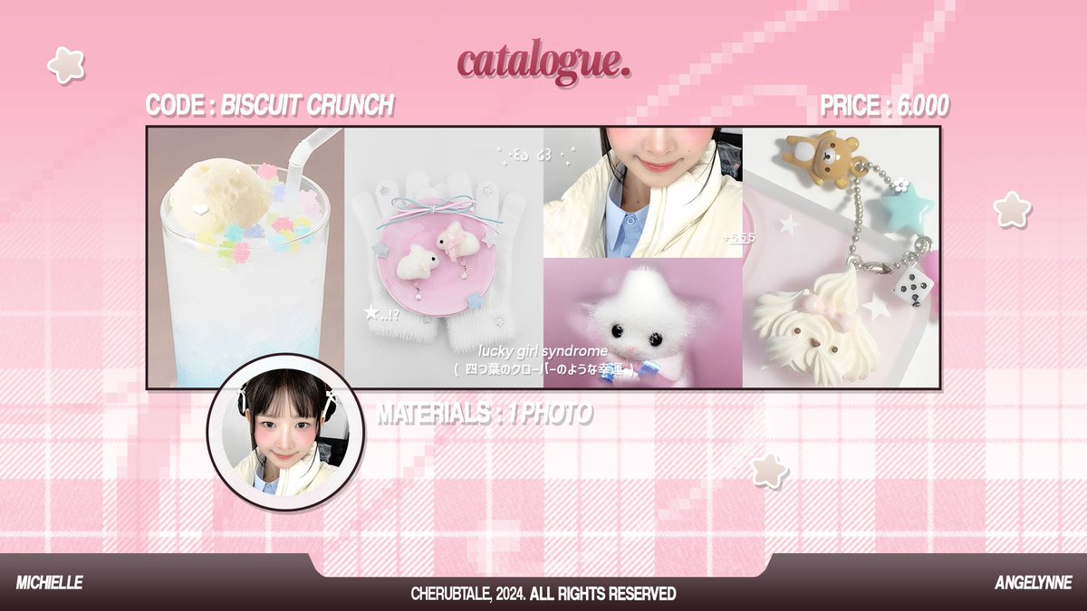 Help repost please! ୧❤︎୨

Dalam rangka anniversary kedua di kantornya, kak Nadine (<a href="/fushiauro/">nad</a>) mau berbagi 5 FREE layout by req untuk katalog biscuit crunch! Untuk rulesnya bisa dicek di tweet berikutnya ya!

🗓️ : 22 Mei 2025
⏰ : 19.00
✉️ : War via DM

#zonauang #zonaba