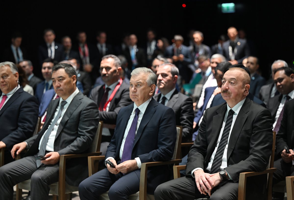 President Ilham Aliyev attended award ceremony for Nobel Prize laureate Aziz Sancar receiving Alisher Navoi International Prize.

president.az/en/articles/vi…