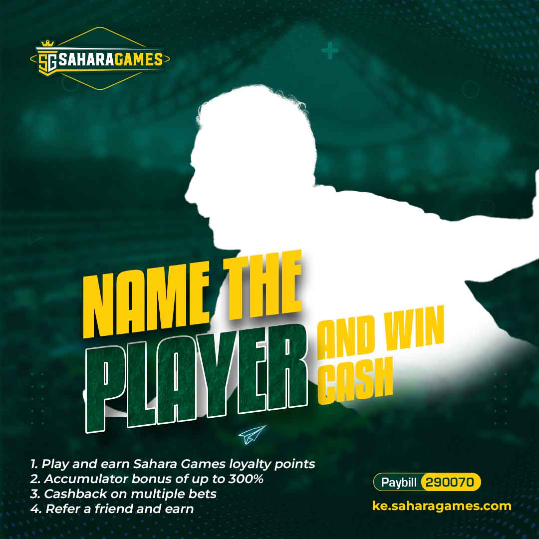 Europa League final. Spurs vs. Man U. Ekelea hapa: saharagames.com

AVIATOR FREE BETS, here we go!
• Name this player. Hint: retired
• Those you`ve tagged to follow this page
• The first 50 correct answers get a FREE BET of Kes. 50 each
#SaharaGames