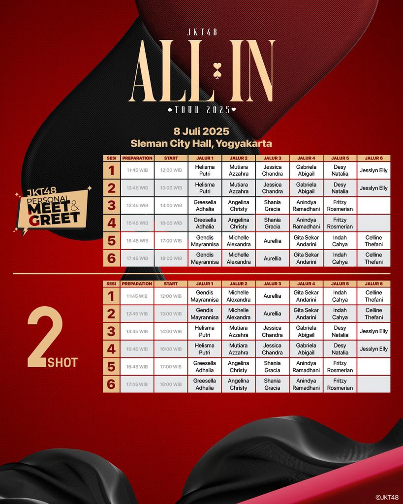 Phinao810Phinao's tweet photo. ❗️PENGUMUMAN MNG DAN 2S JKT48 ORIGINAL SETLIST❗️

Sehubungan sudah diinfokan . Dengan ini kami buka booking list. Langsung dm aja guys

Note: khusus yang mau BOOKING list

#jokiwar #jokimngjkt48 #joki2sjkt48 #jkt48 #JOKI https://t.co/xCjLBAdAUM